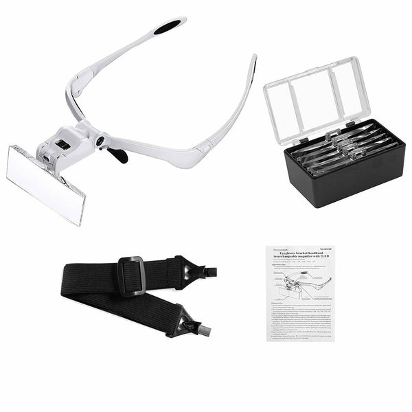 Clear Sight Pro Magnifying Glass Visor